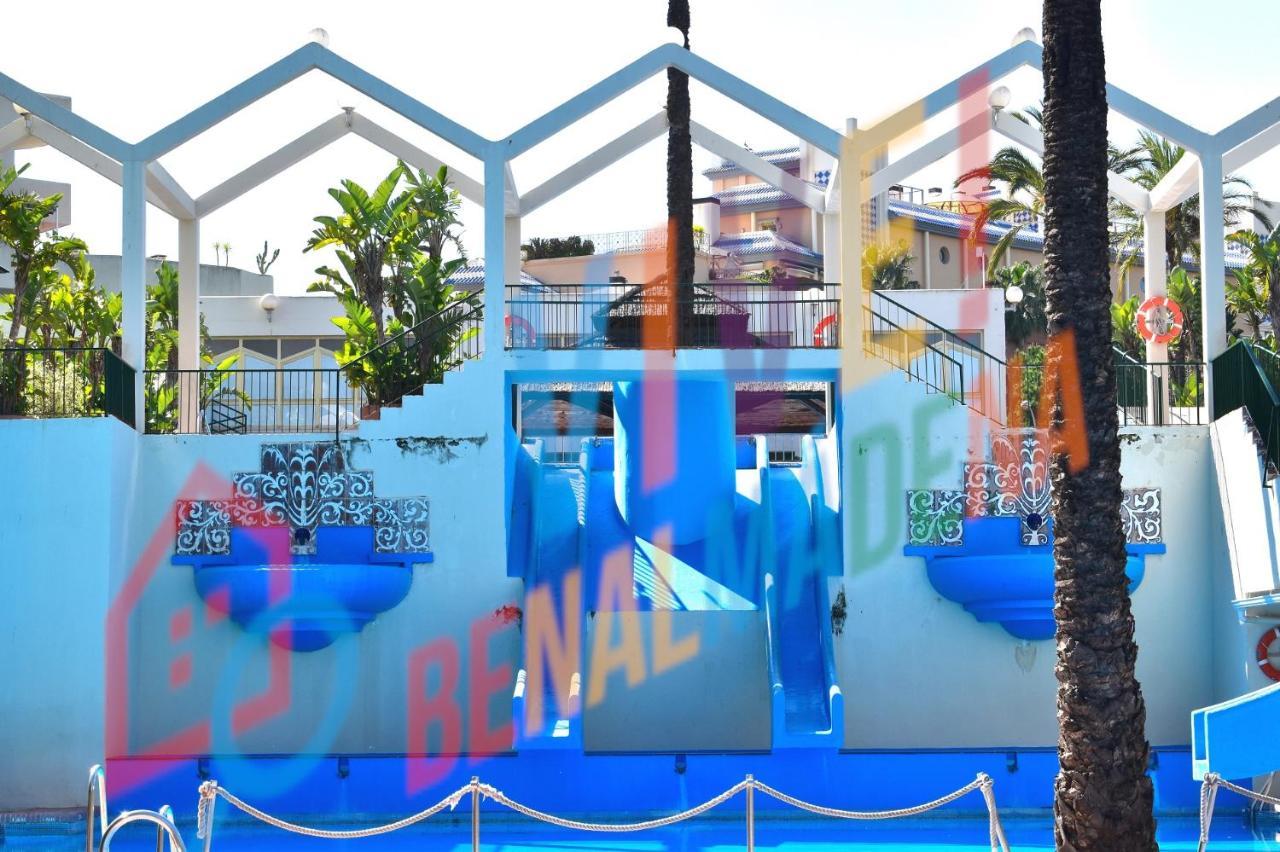 Vive Benal Beach 423, Primera Linea De Playa, Parque Acuatico Бенальмадена Экстерьер фото